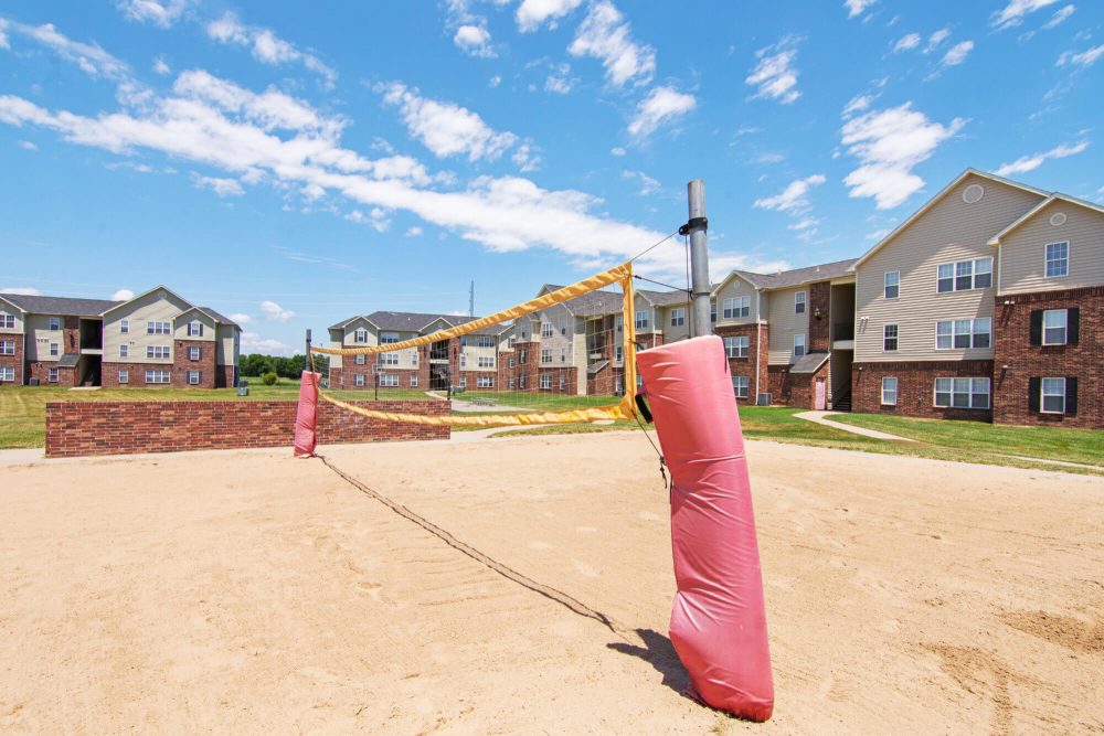 2909 oliver off campus apartments near wichita state university sand volleyball court